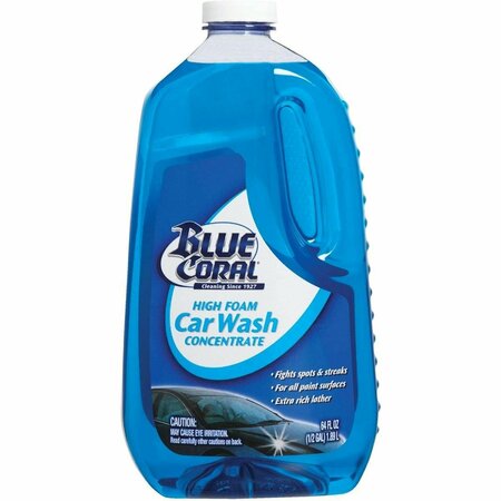 BLUE CORAL 64 Oz. Liquid High Foam Concentrate Car Wash WC107G